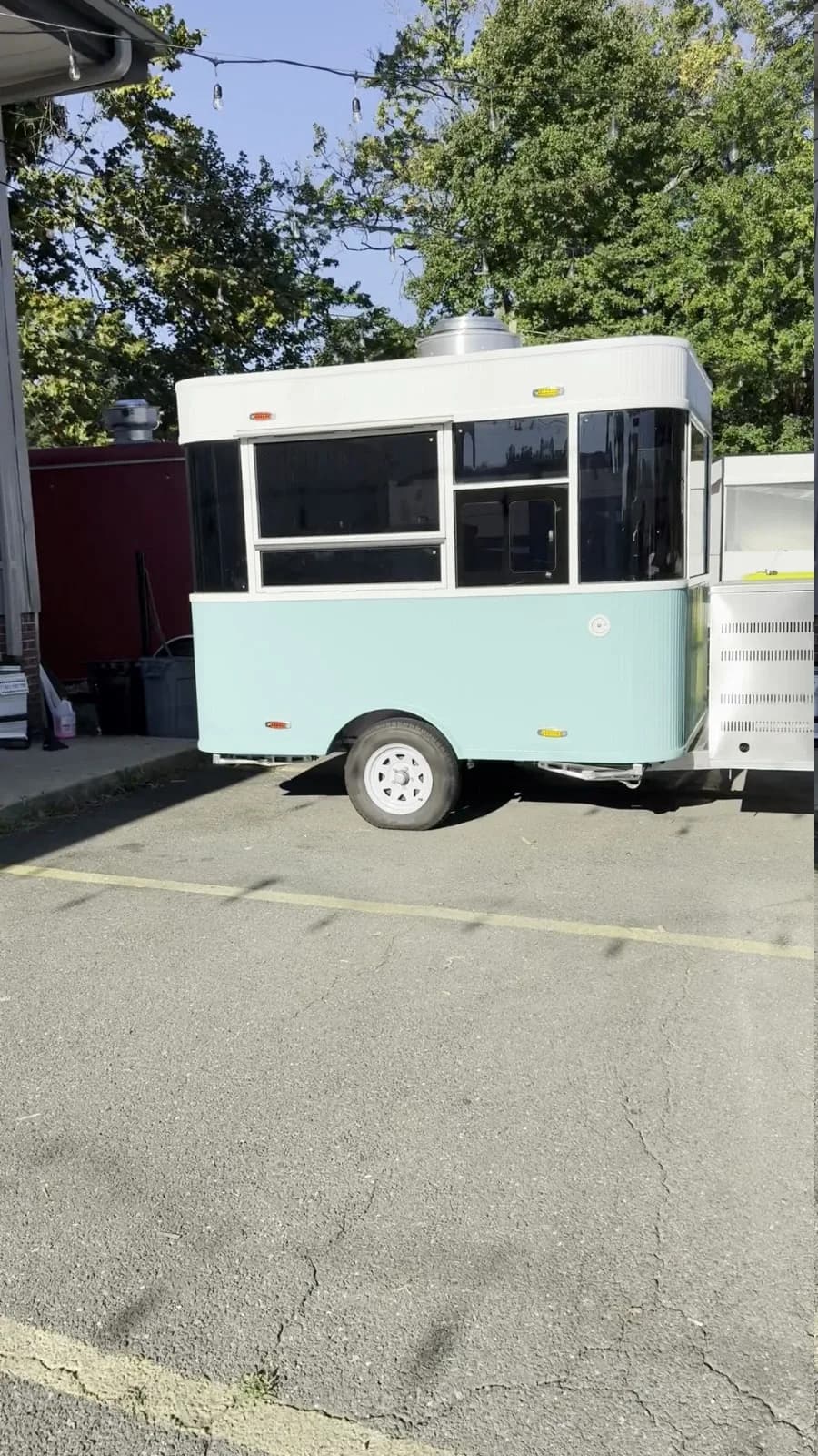 Custom food trailer for sale